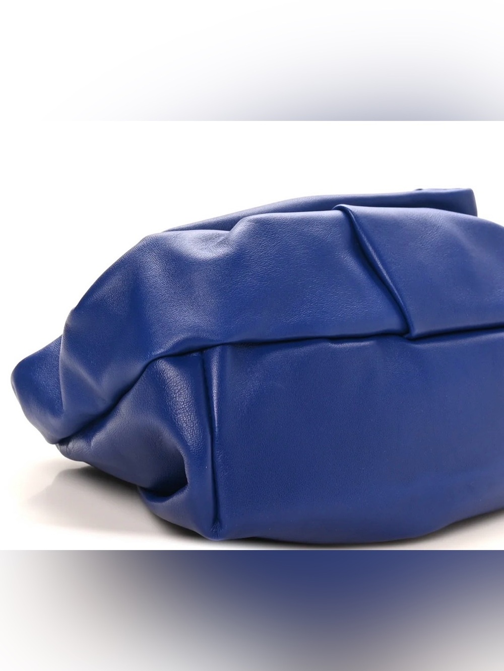 Burberry royal Blue Women's 100% lamb leather Rose Clutch Bag - Picture 7 of 15